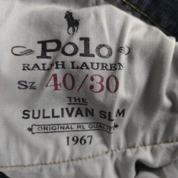 NWT POLO RALPH LAUREN THE SULLIVAN SLIM Jeans SUPERIOR COMFORT &‎ SLIM Sz 40/30 - Picture 10 of 13